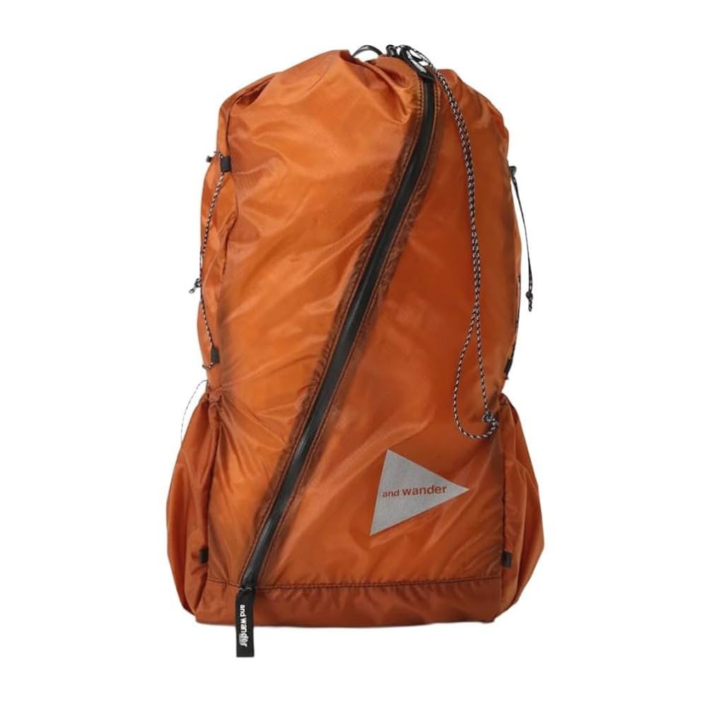 新品 アンドワンダー シル デイパック リュックサック バックパック アウトドア Amazon.co.jp: [and wander] アンドワンダー シルデイパック d
